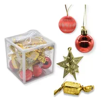 Comprar Chirimbolos Y Adornos Para Árbol De Navidad Decoración X18