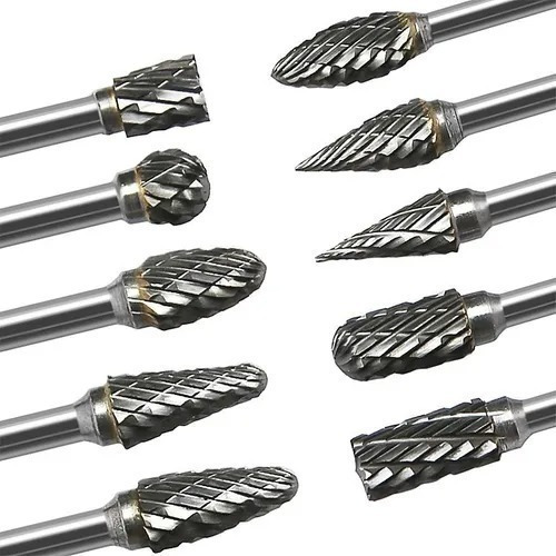 Kit Of 10 Dremel Tungsten Grinder Burrs