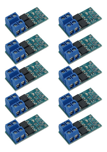 10 Mosfet Tr Duales De Alta Potencia, 5 V-36 V, 15 A (máximo