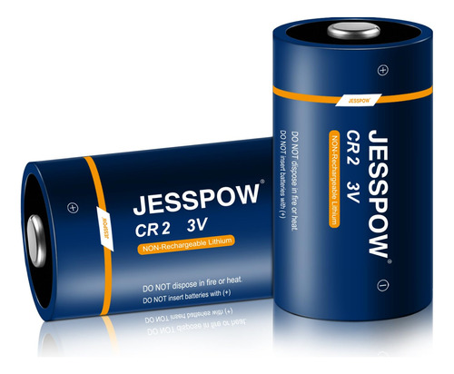Jesspow Bateria De Litio Cr2 De 3 V, Baterias Cr2 Para Telem