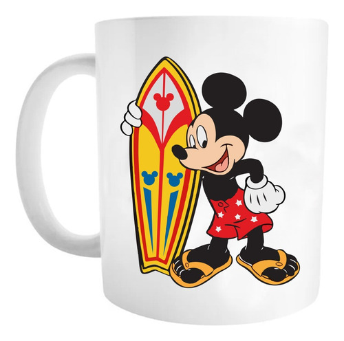Taza Mickey Mouse #26 Blanco Mickey 26
