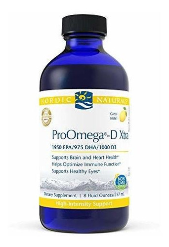 Suplemento - Nordic Naturals Proomega-d Xtra Líquido - Aceit