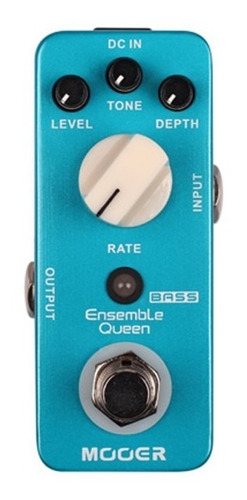 Pedal Mooer Ensemble Queen Chorus Analogo P/ Bajo 