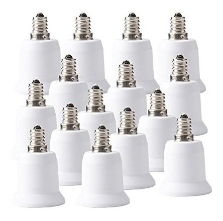 Jackyled 15pack E12 A E26 Adaptador E27 Zocalo De Luz De Ara