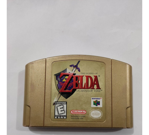 The Legend Of Zelda Ocarine Of Time De Nintebdo 64 Dorado
