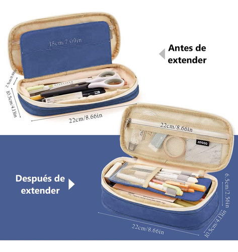 Bolsa Almacenamiento Para Estuches Lápices De Gran Capacidad