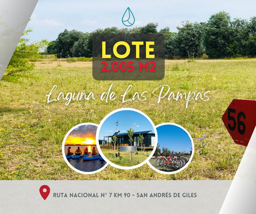 Lote Doble Frente 2.005 M2 Laguna De Las Pampas