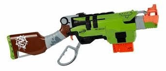 Pistola Nerf Zombie Slingfire Ref: A6563 Hasbro