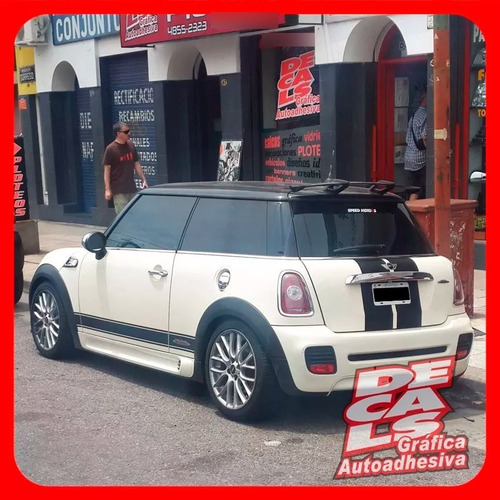 Calco Decoracion Mini Cooper Jhon Cooper