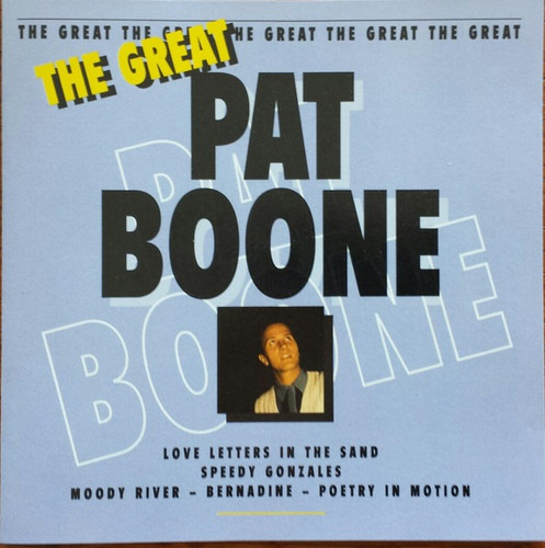 Pat Boone - The Great Pat Boone