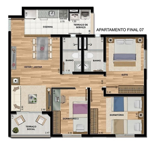 Imagem 23 de 25 de Apartamento - Ap65gclub - 69353872