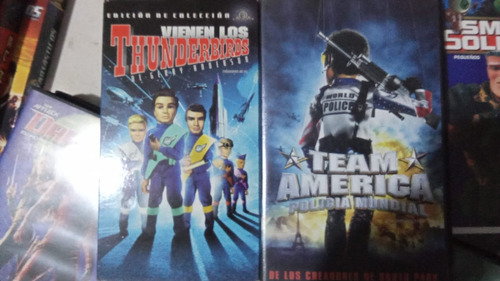 Team América Y Thunderbirds Películas En Formato Vhs 