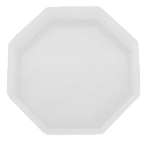 Molde De Silicona Para Posavasos De Resina Epóxica, 6 Pzs.