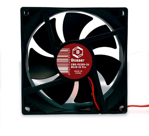 Imagen 1 de 8 de Turbina Cooler Fan Bosser Dc 24v 3,5 Pulgadas 92x25 Mm Buje