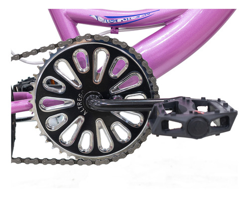 Bicicleta Veloci Next Ocean Rodada 20 Rosa Infantil Tamaño del cuadro S