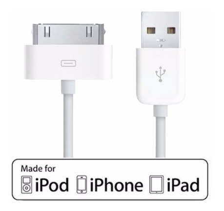 Cable Cargador Certificado Usb iPhone 4 4s iPad iPod