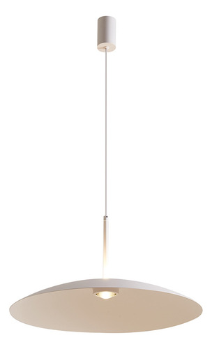 Lustre Pendente Nordecor Kale Ger 2861 45cm Branco Led