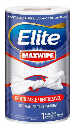 Paños De Limpieza Elite Maxwipe X50