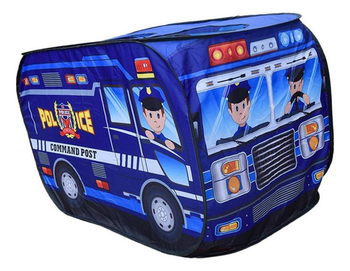 Juguete Del Juego De La Casa De Juegos De Coche De Policía