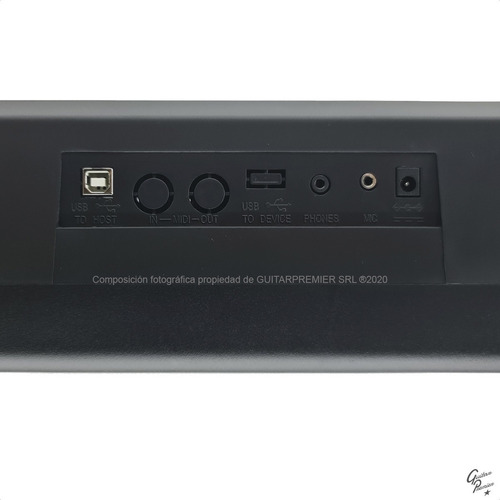 Imagen 8 de 9 de Organo Teclado Sensitivo 61 Teclas 5/8 Usb Atril Fuente K180