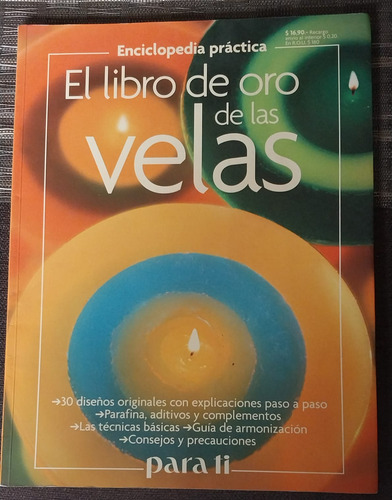Libro De Oro De Las Velas - Enciclopedia - Excelente Estado (Usado)