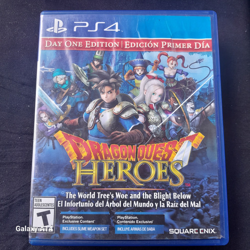 Dragon Quest Heroes Para Ps4 Fisico Original (Usado)