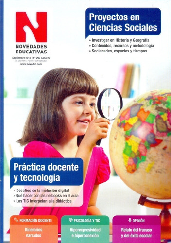 Revista Novedades Educativas #367 - Agosto 2021 - Aavv