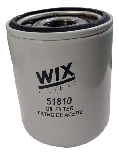 Filtro Aceite Wix 51810 Chevrolet Isuzu Npr Fsr  Fvr S/turbo