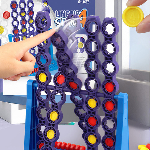 Jogos De Tabuleiro Connect 4 Spin Game Para 2 Jogadores Conn