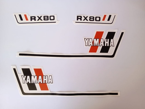 Jogo De Faixas Yamaha Rx 80 1980 Todas Lbm