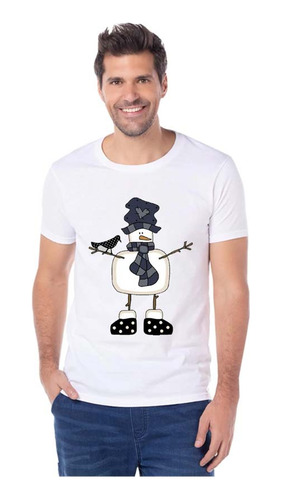 Playera Mono De Nieve Navidad Diseño 116 Playeras Beloma