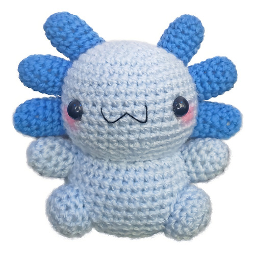 Peluche De Ajolote | Despojo & Esponjoso Color Azul