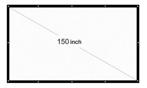 Pantalla De Proyección De 150 Pulgadas Con Relación 16: 9