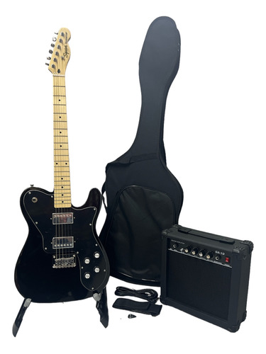 Kit Guitarra Eléctrica Squier Fender Telecaster Deluxe Amp10