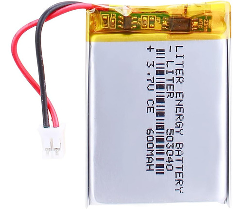 Liter 3.7v 600mah 503040 Lipo Battery Rechargeable Lith...