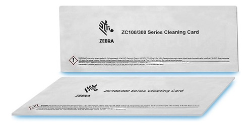 Kit De Limpeza P/ Impressora Da Linha Zebra Zc300