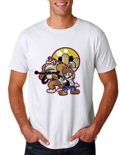 Polera Mario Bros Y Donkey Kong Juego