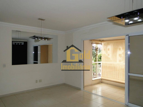 Apartamento Com 3 Dormitórios Para Alugar, 111 M² Por R$ 2.200/mês - Jardim Nova Aliança Sul - Ribeirão Preto/sp - Ap2525