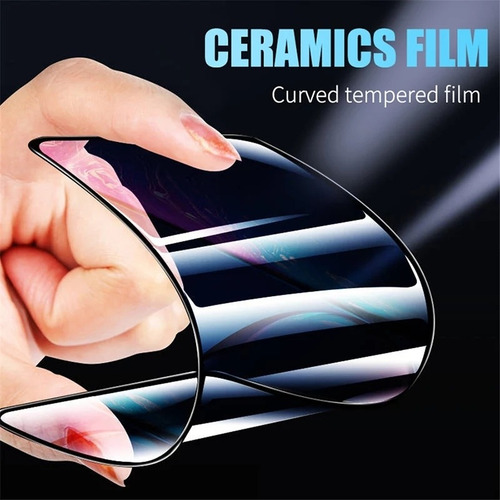 Imagen 3 de 4 de Lamina Para Samsung A03 Ceramica Full Protección 9d