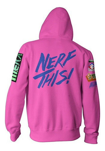 Overwatch D.va Linda Sudadera Con Capucha For Cosplay.