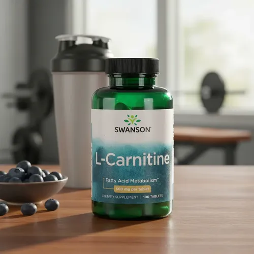 Swanson - L-carnitina 500mg 100 Capsulas
