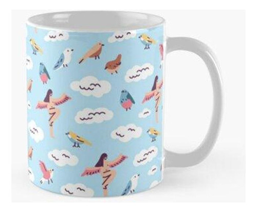 Taza Pajaritos En El Cielo Calidad Premium