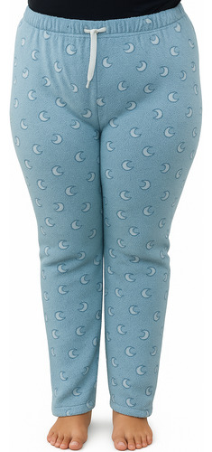 Pantalon Polar Pijama Mujer Talle Grande 6 Al 14 Plush