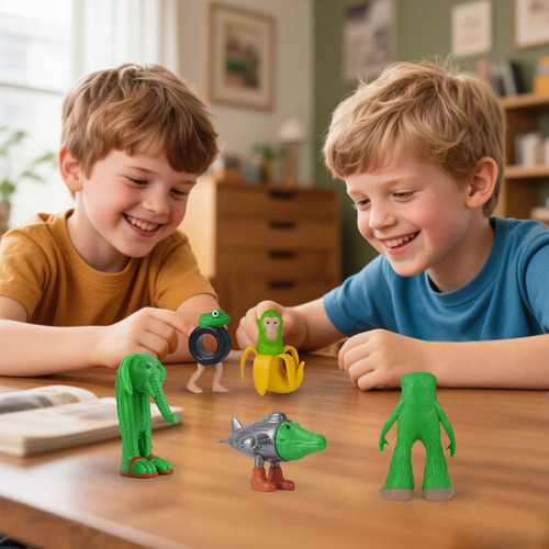 - 8 Animais Tralalera Figura Tung Sahur, Figura De