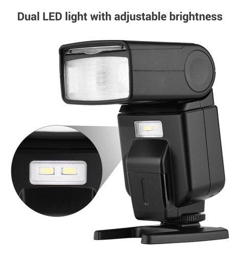 A Lámpara De Flash Gn40 Fill Universal Andoer Speedlite