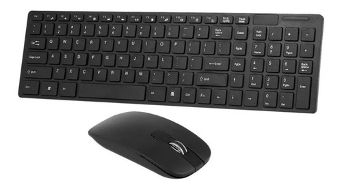 Teclado Mouse Dm Negro K-06 Antiderrame