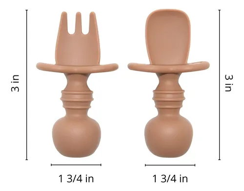 Tooshka Utensilios De Silicona Para Bebs Y Tazas Pequeas, Si