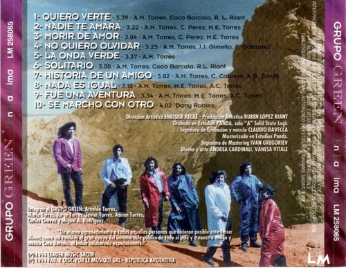 Grupo Green - En La Cima Cd Nuevo Cerrado