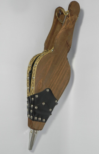 Fuelle Madera Asado Avivador Fuego 65cm Accesorio Parrilla