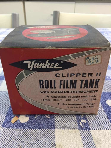 Tanque De Revelado Yankee Clipper 2 Antiguo Decada Del 60 (Usado)